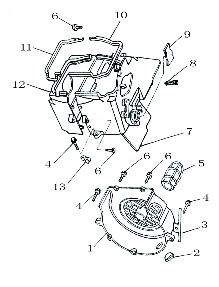 Motor GY6 sek13